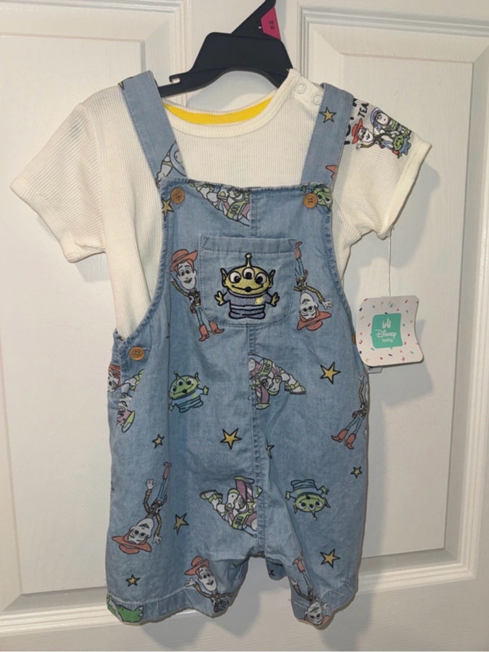 Disney Toy Story Overall Set Size 18M *New*